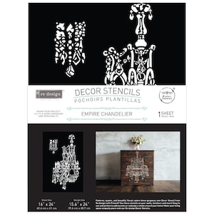 Redesign With Prima/ Empire Chandelier (1pc) (15.6x24&quot; Design) (16x24&quot; Sheet)