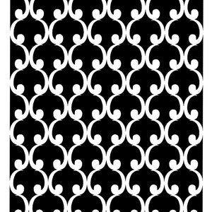 Posh Chalk Stencil Turkish Delight 8.3 in x 11.8 in