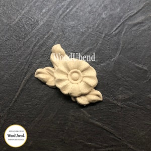 Pack of Five Flowers WUB1437 2.8x4.6cm