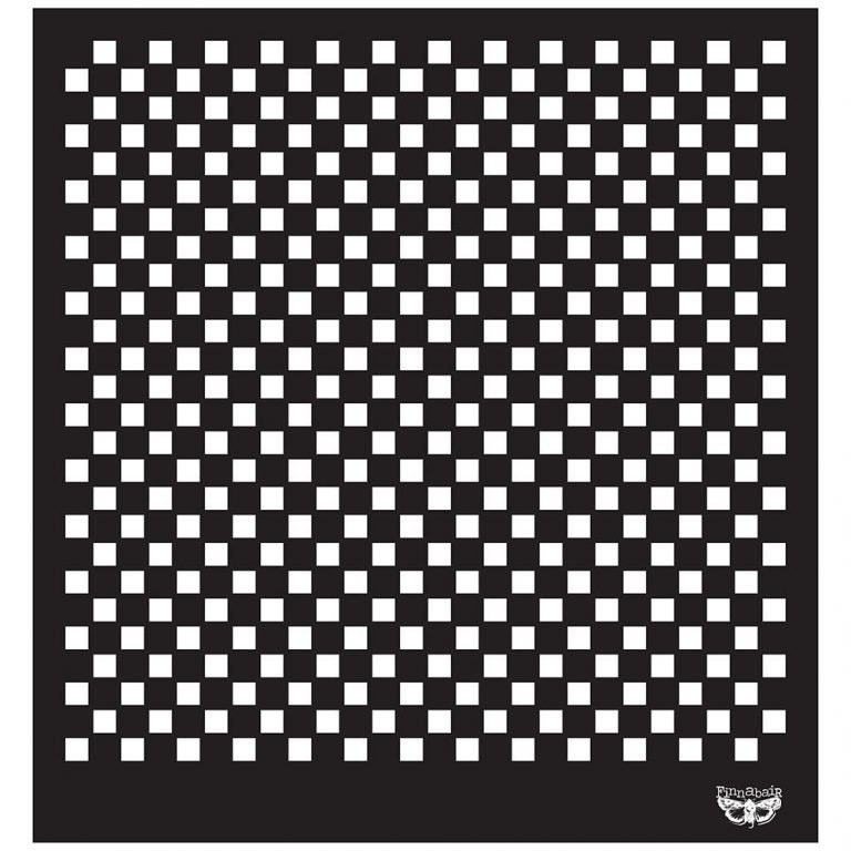 Redesign With Prima/ Checkered Mask/Stencils 12x12, 1 pc