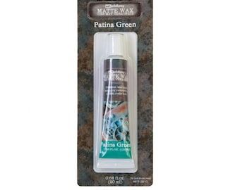 Redesign With Prima/ Patina Green Pâte de cire mate Finnabair (20 ml) *