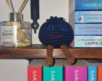 Blueberry Crochet Pattern PDF: Beginner-Friendly Fruit Plushie (Digital Download)