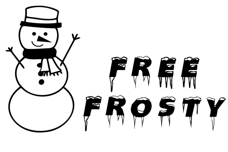 Free Frosty SVG - Etsy