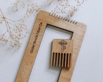 Bookmark Mini Loom | Hand Loom | Wood Frames for Weaving