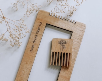 Bladwijzer mini weefgetouw | Handweefgetouw | Houten lijsten om te weven