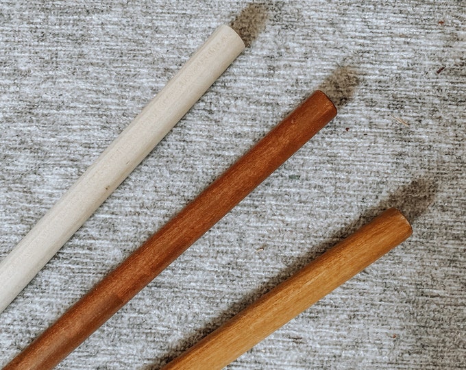 Macrame Rods Finished Wood Dowels | Various Sizes | Wood Hanging Rods for Macramé ...
