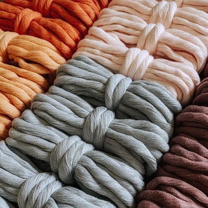 9mm Cotton String | Mini Bundles | 100% Cotton String | Various Colors | 10 Foot Bundles