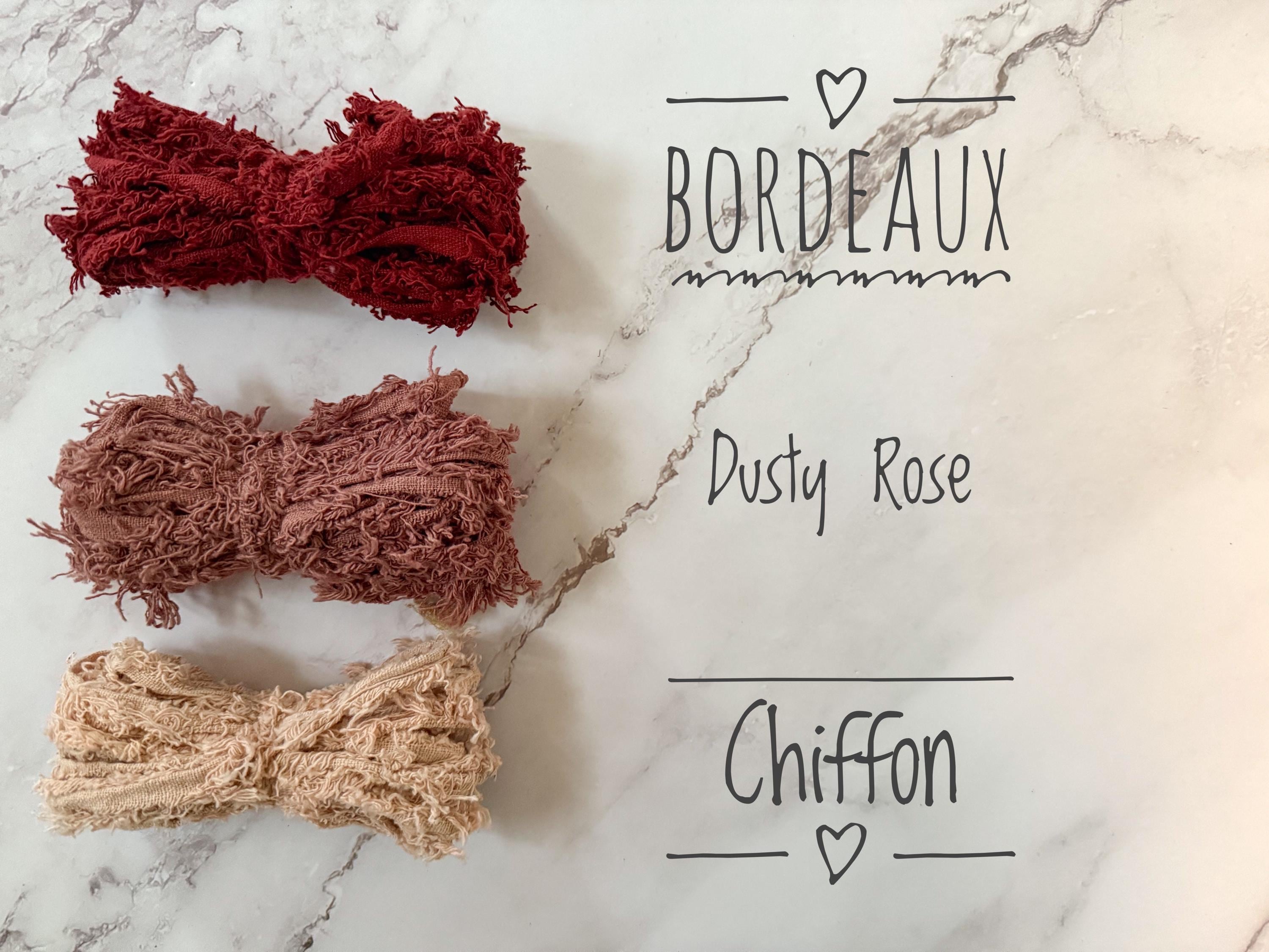 Cotton Frizz Ribbon | *new Colors | Mini Bundles | 5 Yards - 15 Foot ...