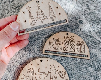 Cute Boho Holiday Ornaments for Macramé | Macramé Findings | Christmas Charms
