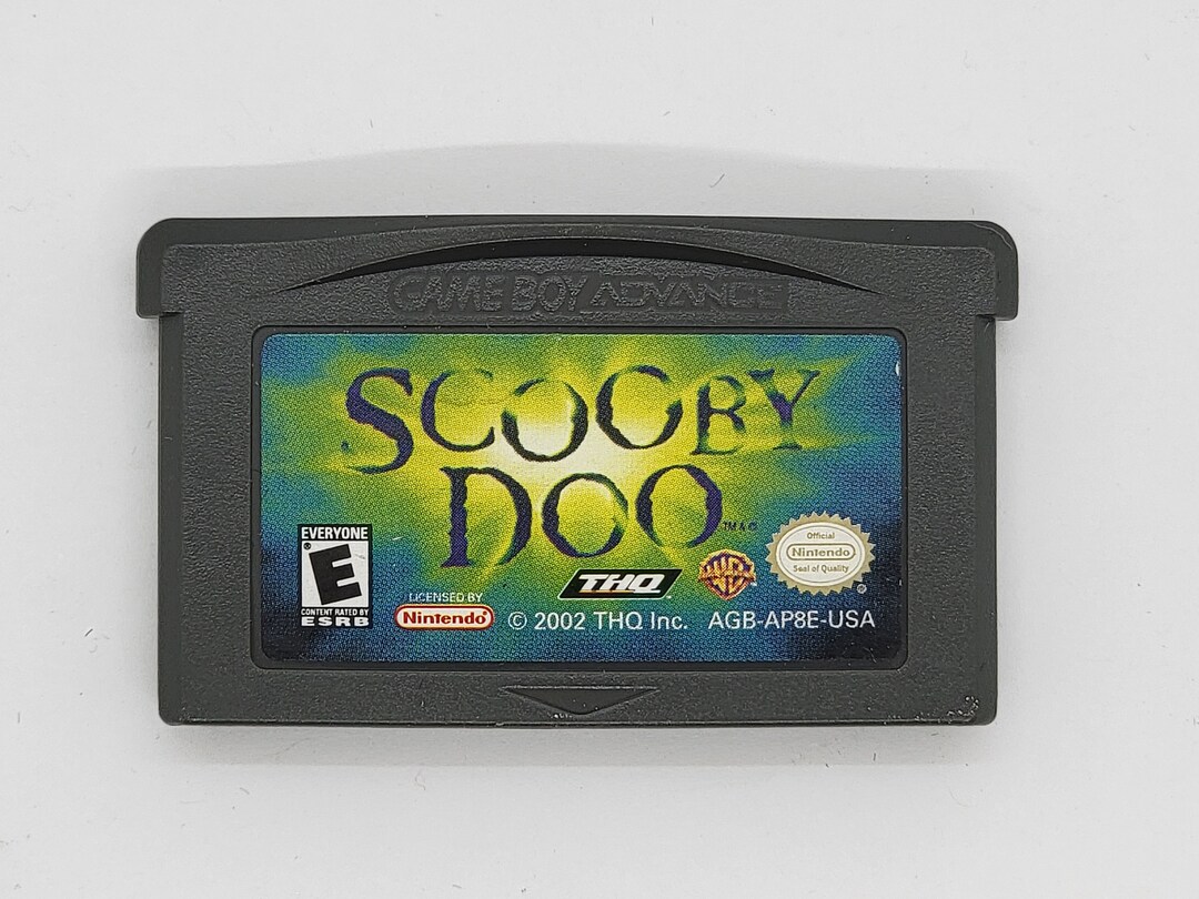Scooby Doo Game Boy Advance Game GBA Etsy