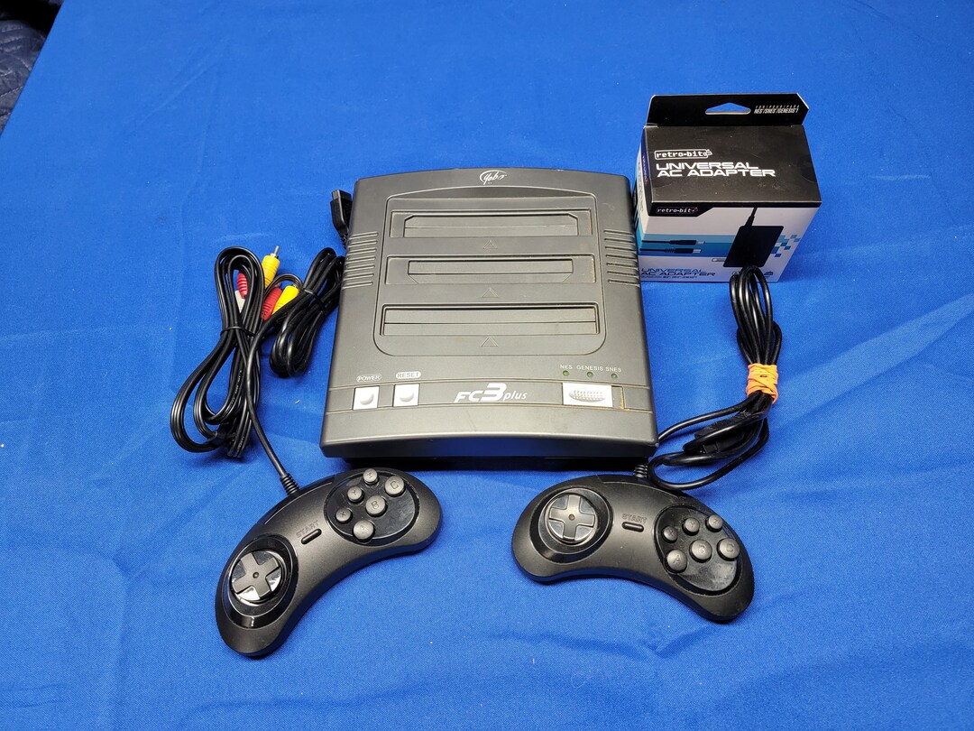 YOBO FC3 Plus 3in1 Game Console NES SNES Genesis Working 2 Etsy