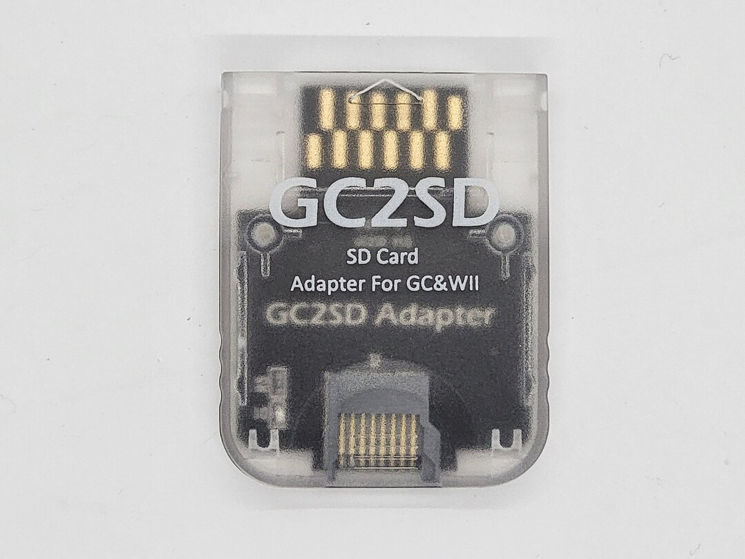 Nintendo Gamecube/wii SD Card Adapter Etsy