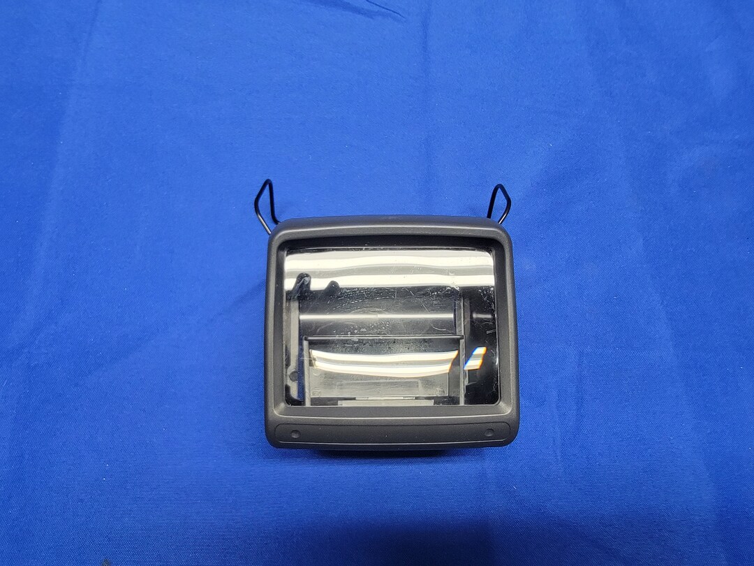 Tempered Glass Lens For Sega Game Gear / Black - Clear Text