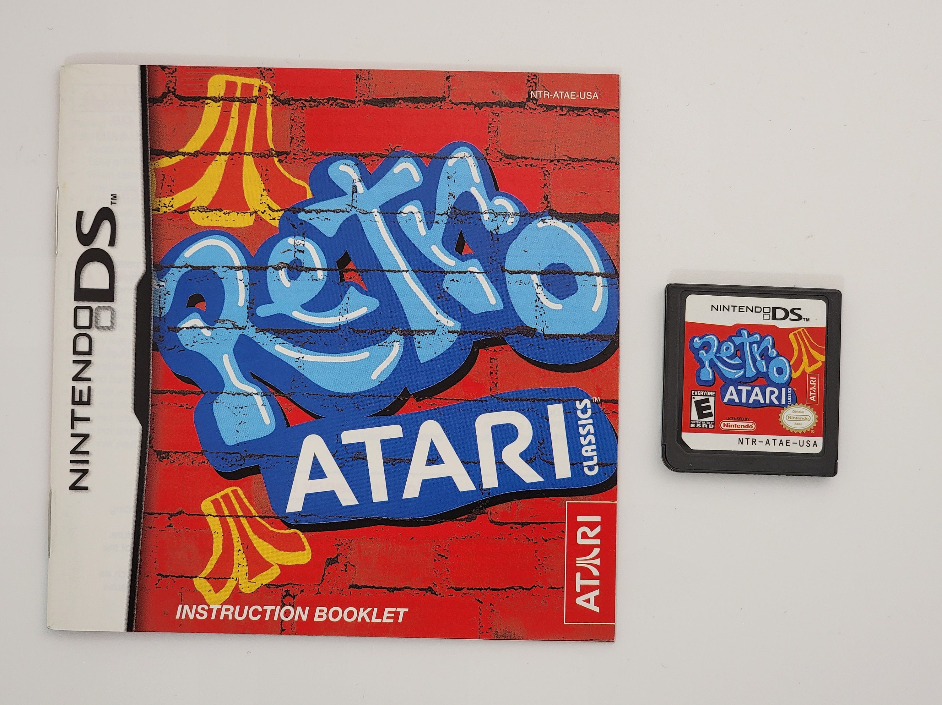 Retro Atari Nintendo DS Game Etsy