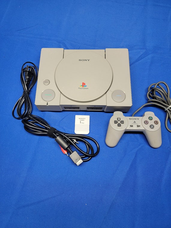 Buy Sony Playstation 1 PS One Game Console PS1 Game Console With 1  Controller and Memory Card Works Great 30-day Warranty Online in India 