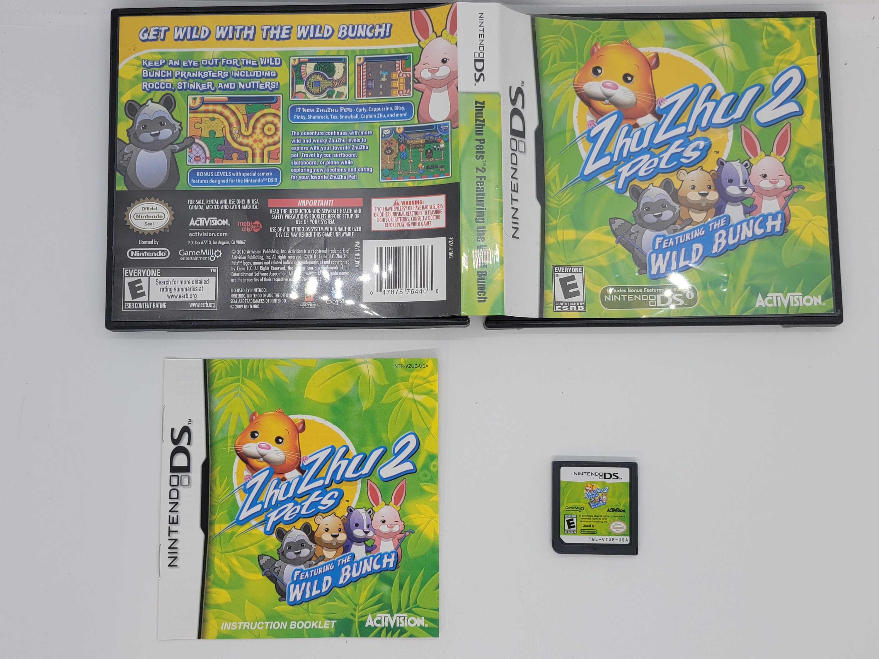 Zhu Zhu Pets: Featuring the Wild Bunch DS Cartridge Only