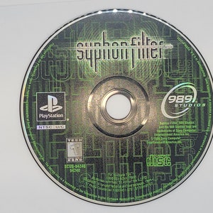 Syphon Filter 3 Sony PlayStation 1 PS1 PSX Video Game No Manual Tested