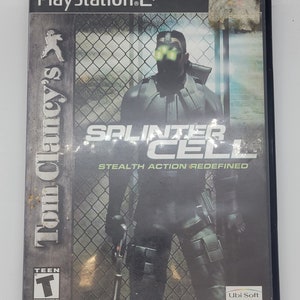 Tom Clancy's Splinter Cell - Playstation 2 PS2 Complete CIB Tested