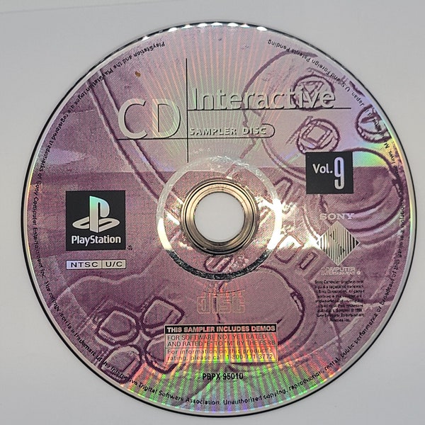 CD Interactive Sampler Vol. 9 PlayStation Game PS1 Game