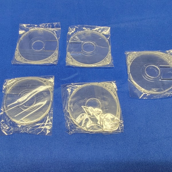 5 Pack Sony PSP1000/2000/3000 Replacement Transparent UMD Game Disc Case Shell