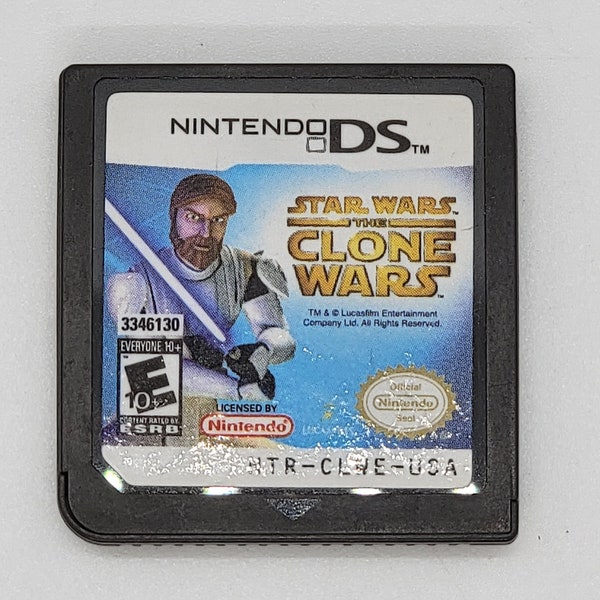 Star Wars The Clone Wars Nintendo DS Video Game