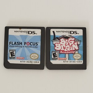 LOT 3 NINTENDO DS GAMES FLASH FOCUS SIMS 2 PETS 4 GAME PACK