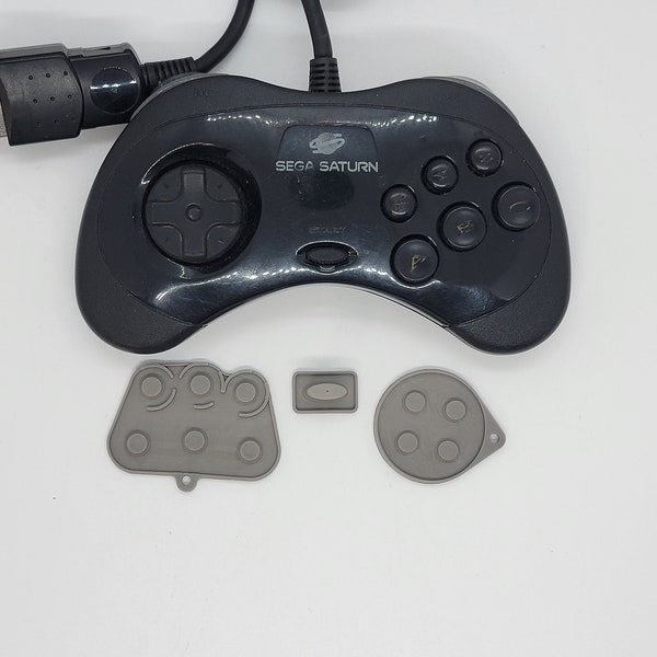 Replacement Silicone Conductive Rubber Pad Keypads Button for Sega Saturn SS