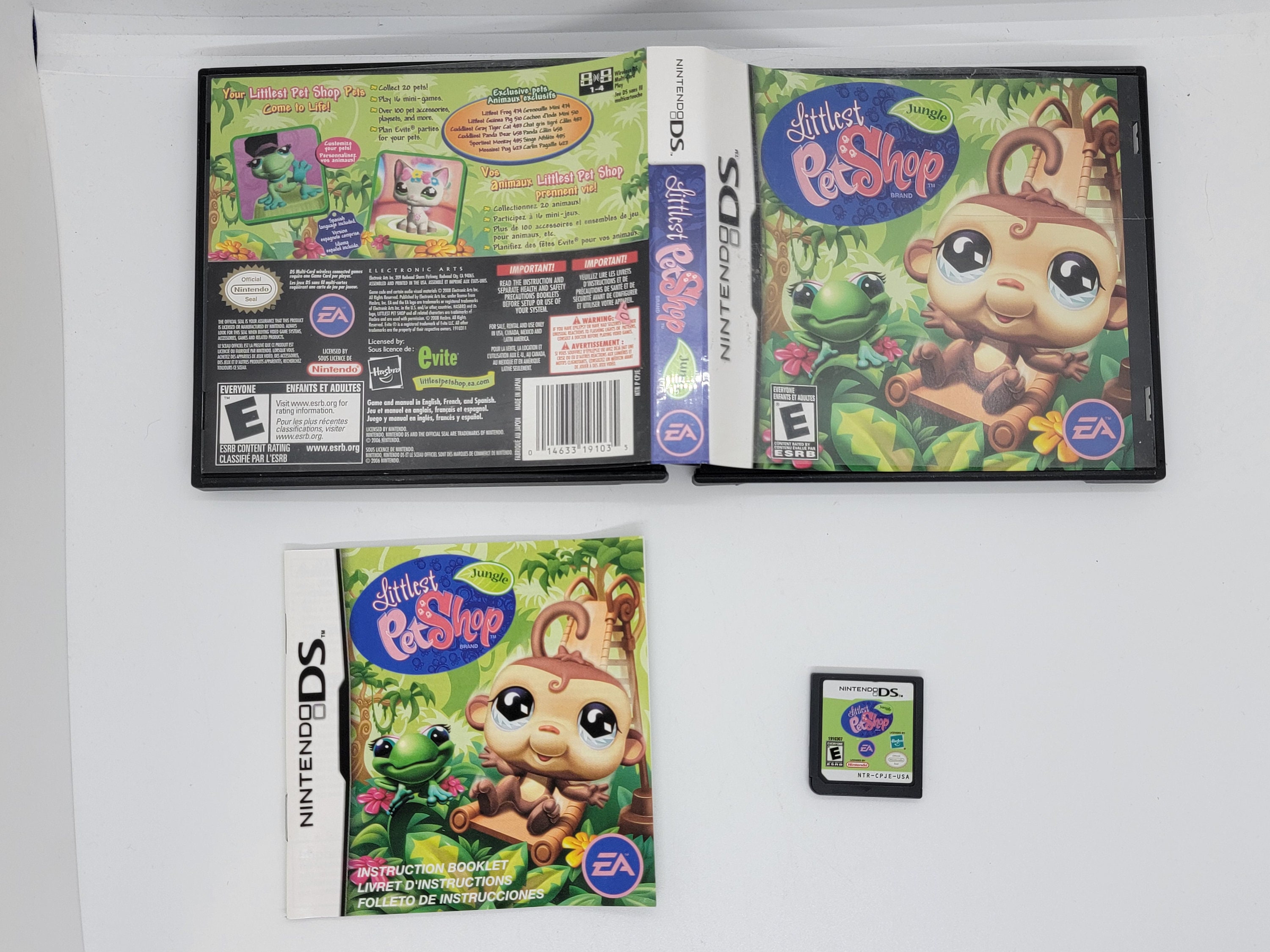 Littlest Pet Shop Jungle DS Nintendo DS Game 