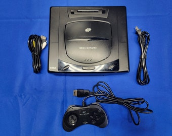 Sega Saturn Console, Controllers and Cables Tested 30-Day Warranty