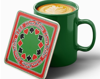 Ensemble de sous-bocks Bridge Tournament : décoration de fête pour jeu de cartes