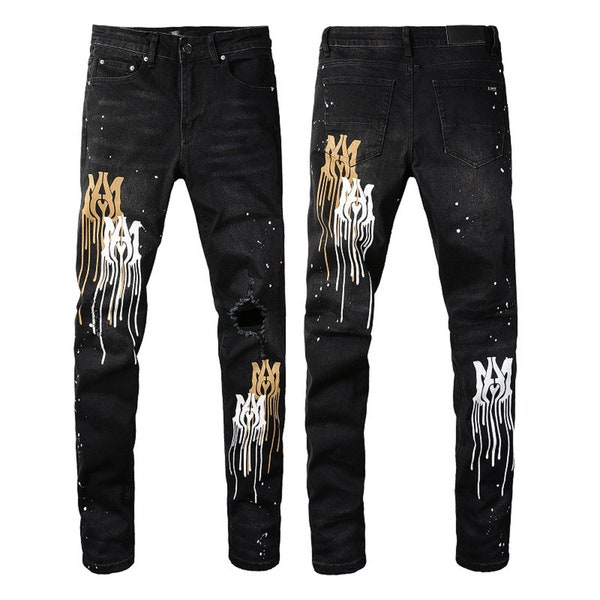 Spray Paint Jeans Etsy