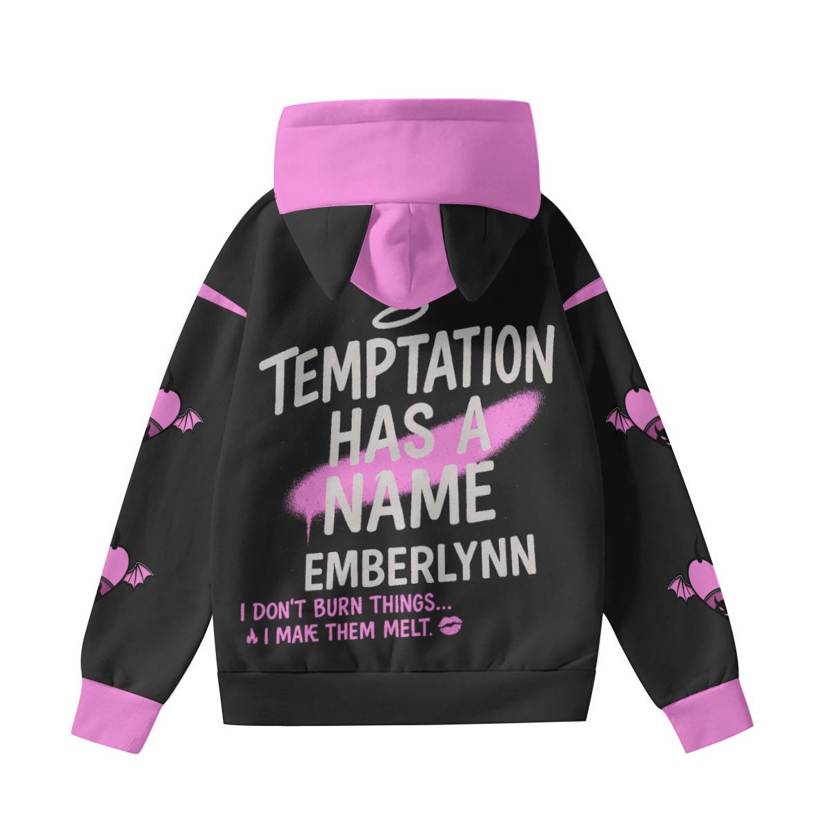 【後ほど削除】Enchanting In Amethyst☆ポピーパーカー Emberlynn Cat Ear Hoodie – Helluva Boss Demoncore Streetwear - Etsy