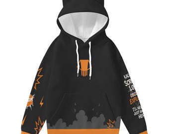 Boom Unisex Hoodie – Cute Anime Streetwear – Kawaii Edgy Cosplay Gift