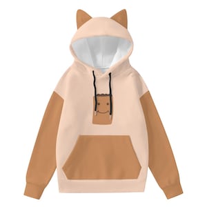 Okorun Cat Ear Hoodie – Okorun Cosplay Hoodie – Japan mtyology Anime Streetwear – Unisex Cute Gothic Gift for Fans