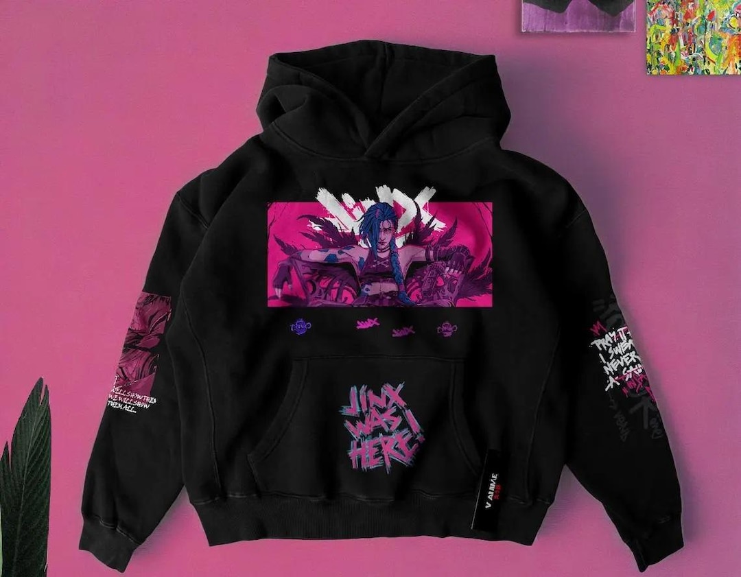 Arcane Jinx Inspired Blanket Hoodie