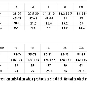 May include: A white graphic showing a hoodie with measurements in inches and centimeters. The size chart includes measurements for length, bust, sleeve, and shoulder, ranging from size S to 5XL.