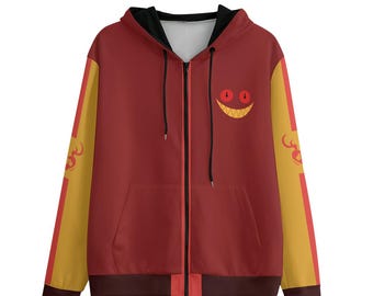 Alastor Hoodie: Gothic Anime Hazbin Hotel Cosplay - Unisex Kawaii Streetwear Best Gift