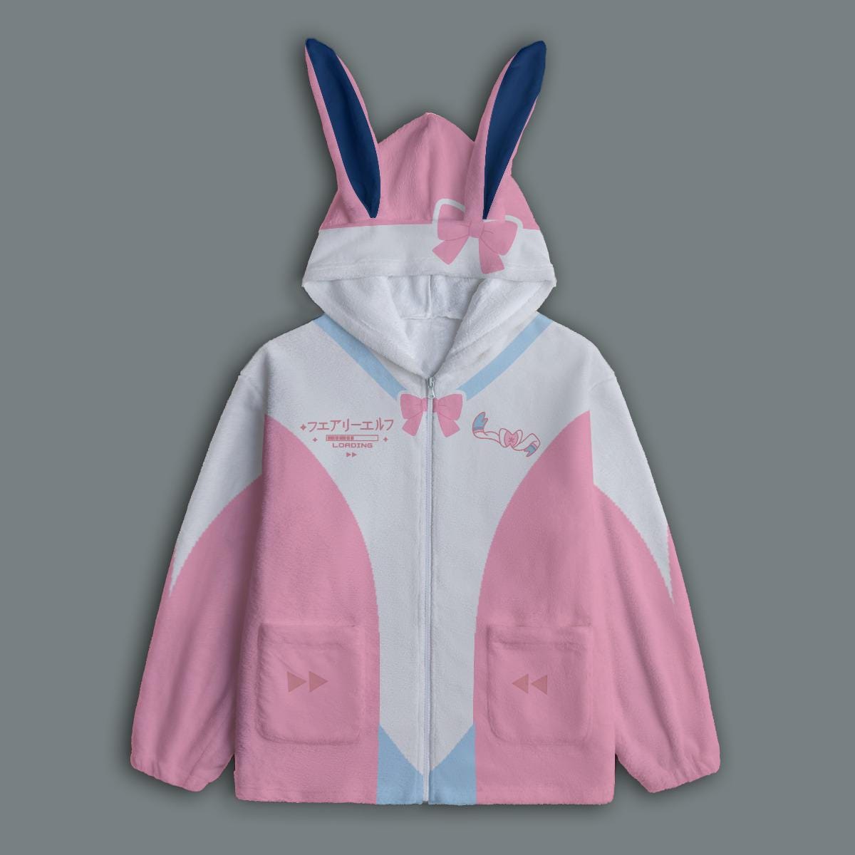 Sylveon Hoodie With Ears