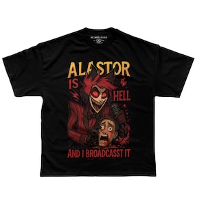 Hazbin Hotel Alastor Inspered Tshirt