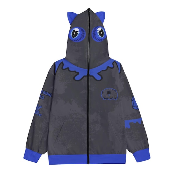 Blubbering Toad Cosplay Hoodie: Pastel Anime Streetwear With Ears