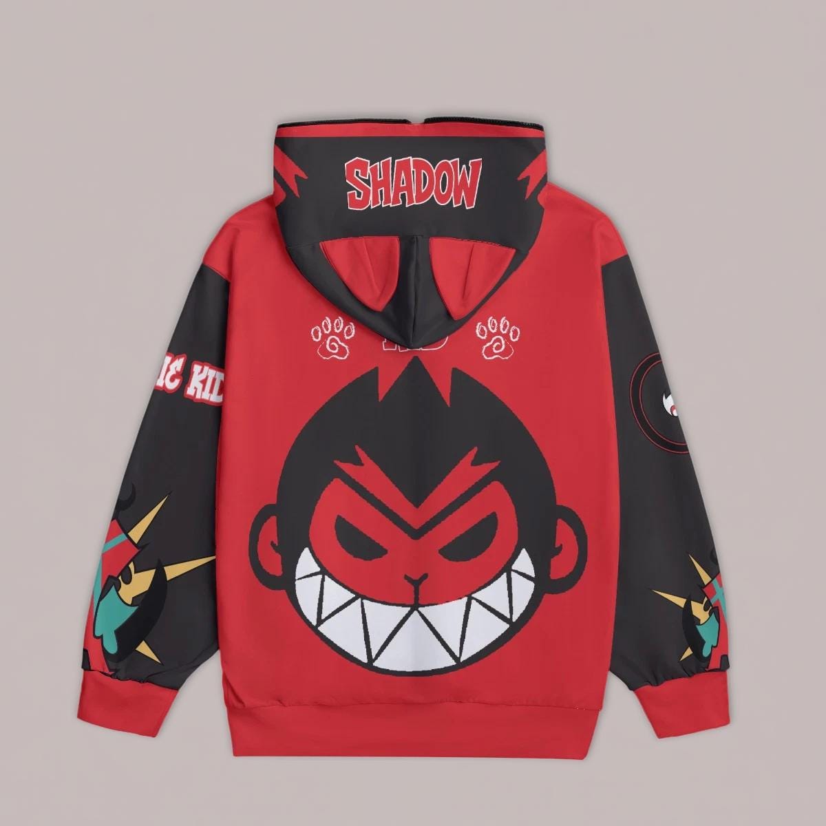 Monkie Kid Macaque Cosplay Hoodie: Pastel Goth Anime Streetwear - Etsy