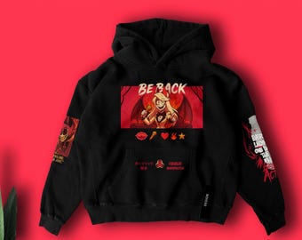 Sudadera con capucha de Charlie Morningstar: Hazbin Hotel, ropa de calle unisex de gran tamaño