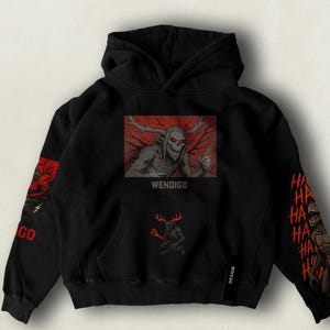 Wendigo Hoodie Unisex Oversize