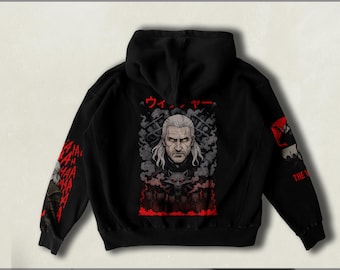 Witcher Hoodie – Unisex Dark Fantasy, Kaer Morhen School, RPG Gift