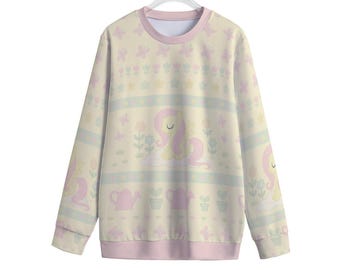 Fluttershy Sweatshirt: Pony Cosplay Kawaii Pullover
