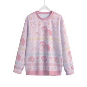 MLP Pinkie Pie Sweatshirt – Pony Cute Cosplay Kawaii  Sweatshirt Gift for Fans