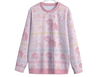Pinkie Pie Cosplay Sweatshirt: Ponyohren, Kawaii Style