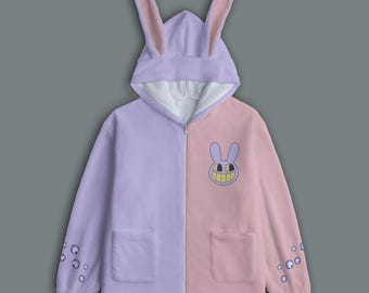Jax Cosplay Kawaii Hoodie: Inspired Pastel Anime Streetwear Best Gift