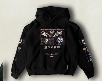 Stolas Helluva Boss Hoodie – Unisex Anime Gothic Pullover
