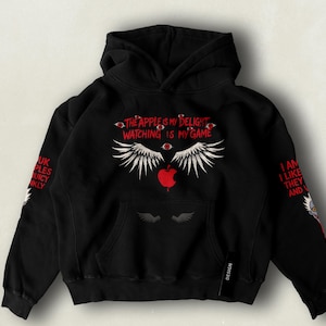Gothic Death Inspered Hoodie Unisex Kawaii Gift